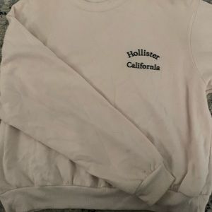 Hollister EASY EMBROIDERED LOGO CREW SWEATSHIRT